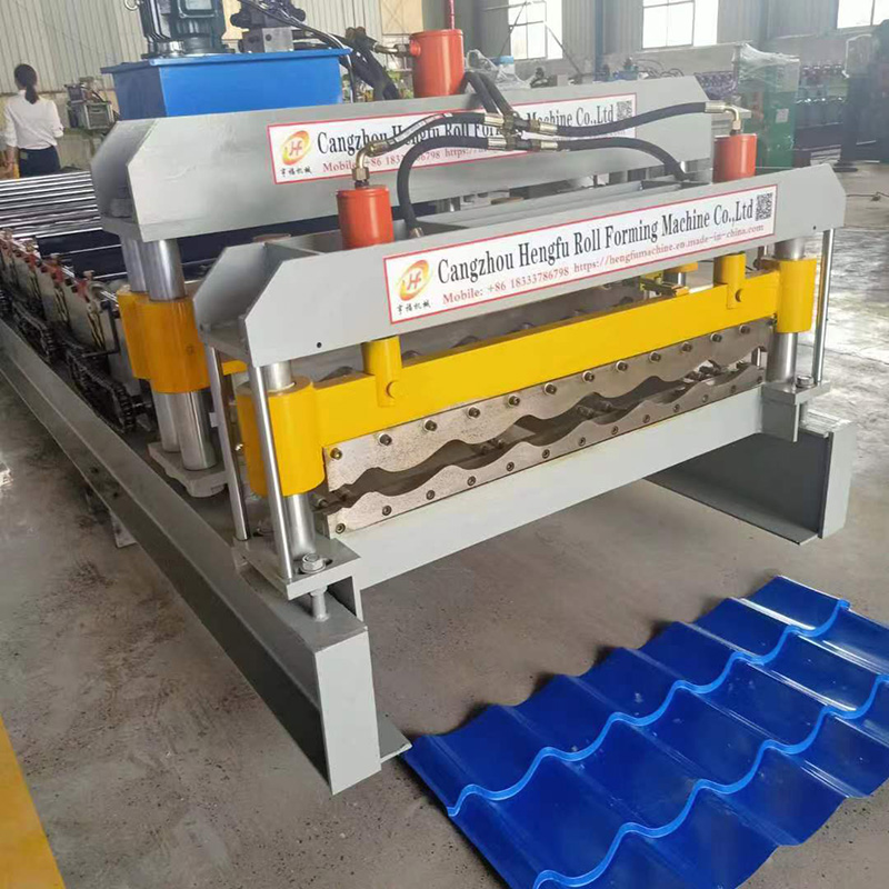 1100 partial arc roll forming machine