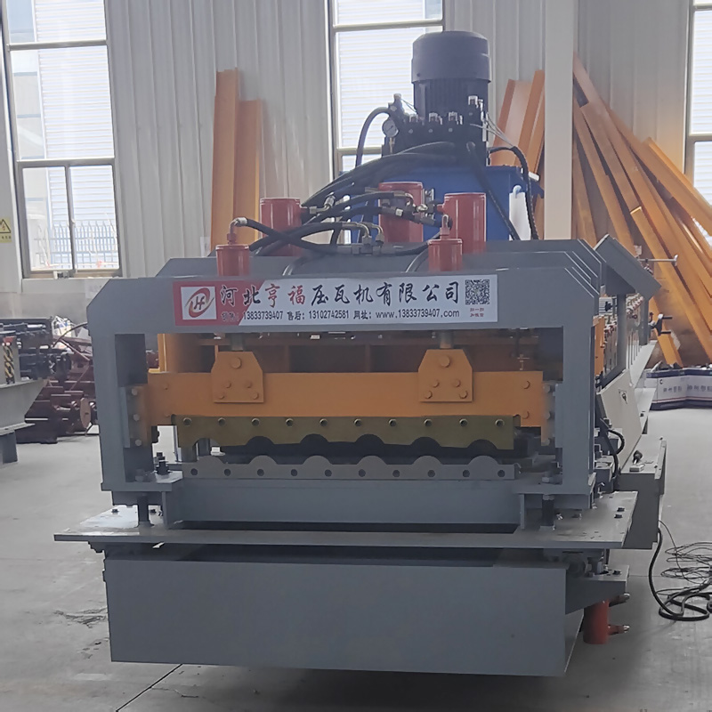 800 imitation resin Glazed roll forming machine