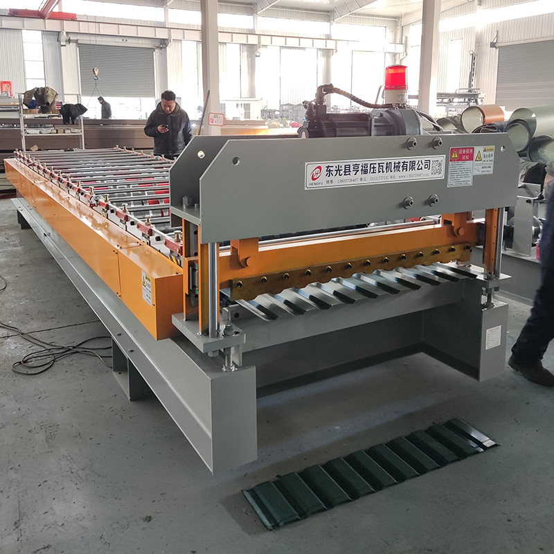 Servo-driven Shears C8 High-speed Metal Roofing Machine